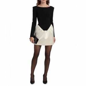 Et Ochs Women's Marley Mix-Media Minidress